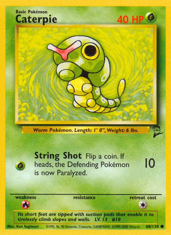 Base Set 2 Caterpie #68/130